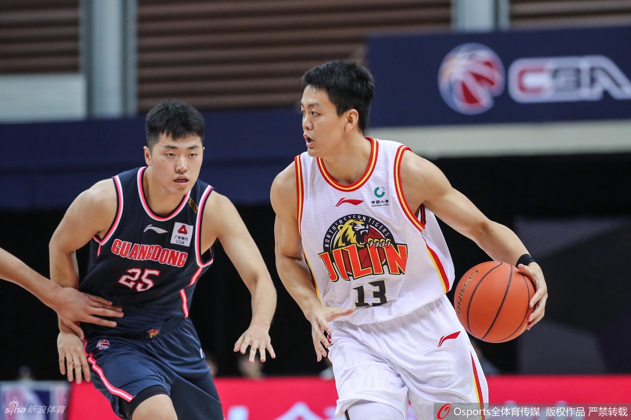 [CBA季前赛]广东70-74吉林 易建联15分