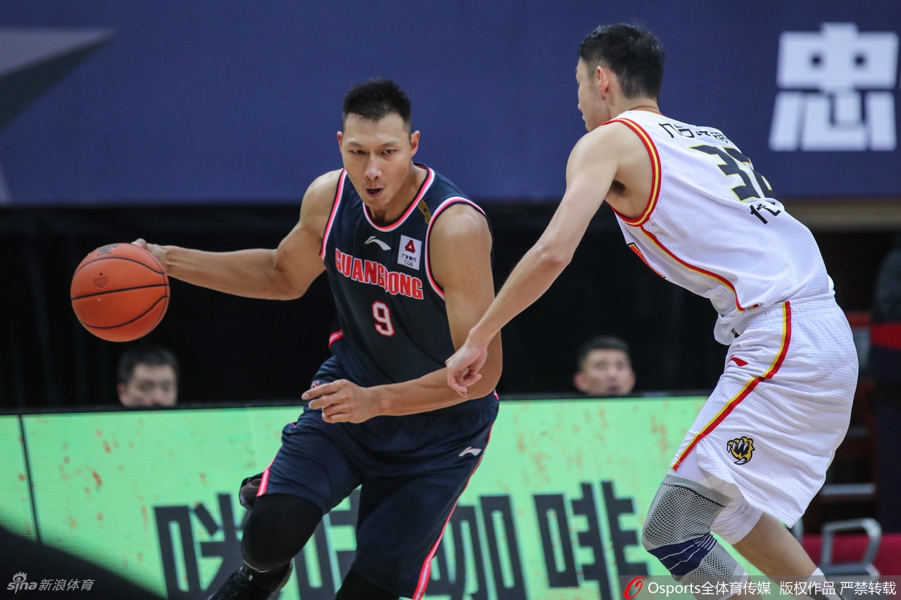 [CBA季前赛]广东70-74吉林 易建联15分