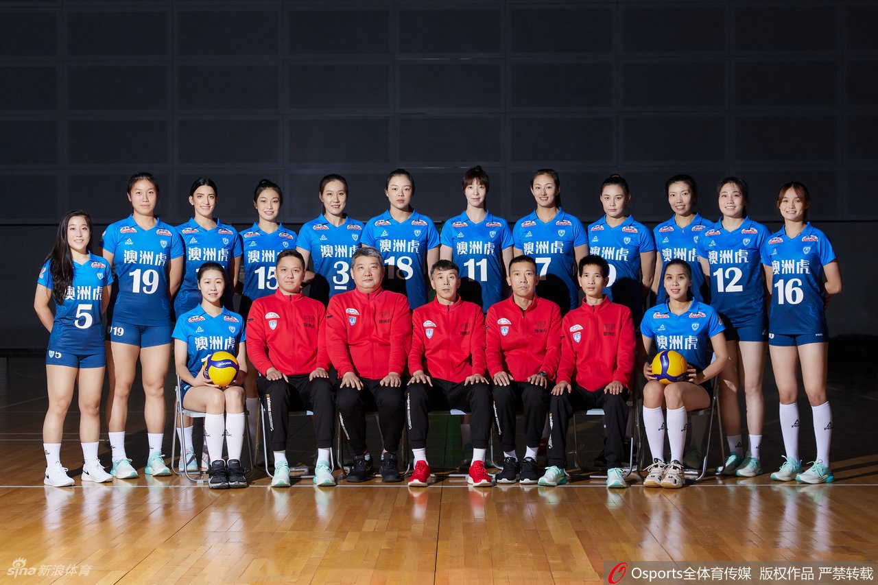深圳女排拍摄排超联赛官方写真