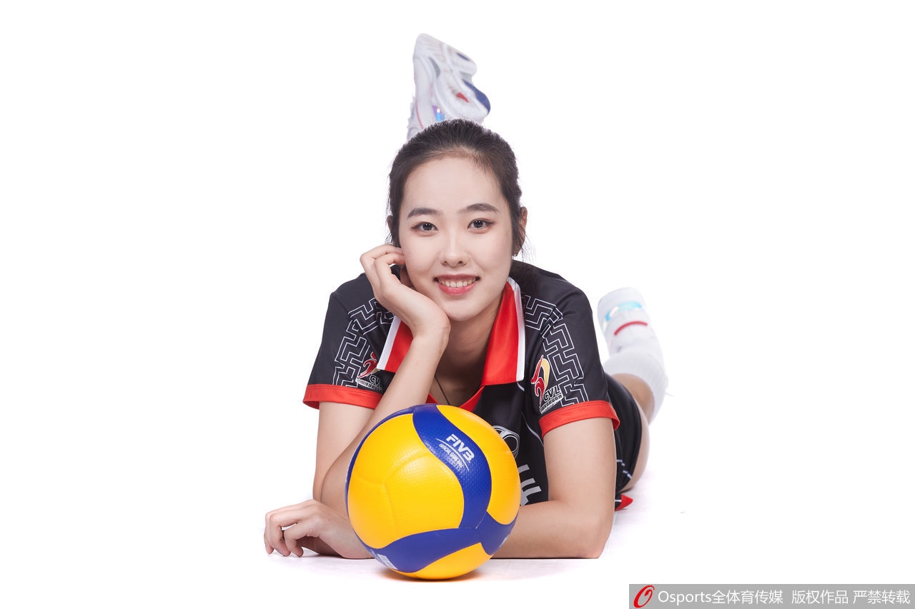 北京女排拍摄排超联赛官方写真
