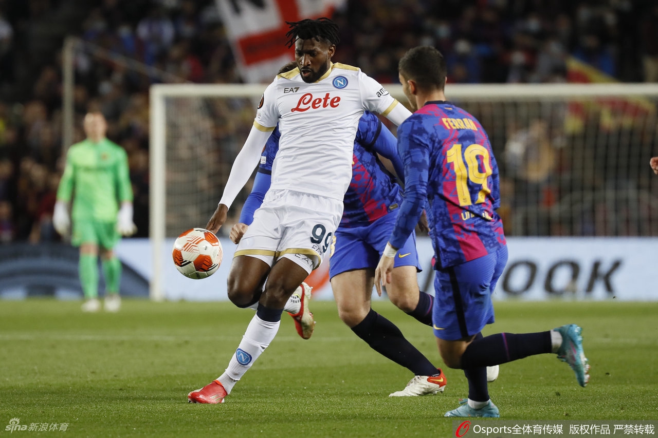 [欧联杯]巴萨1-1那不勒斯 托雷斯点球扳平