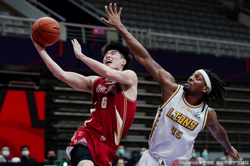 [CBA联赛]广厦107-95浙江