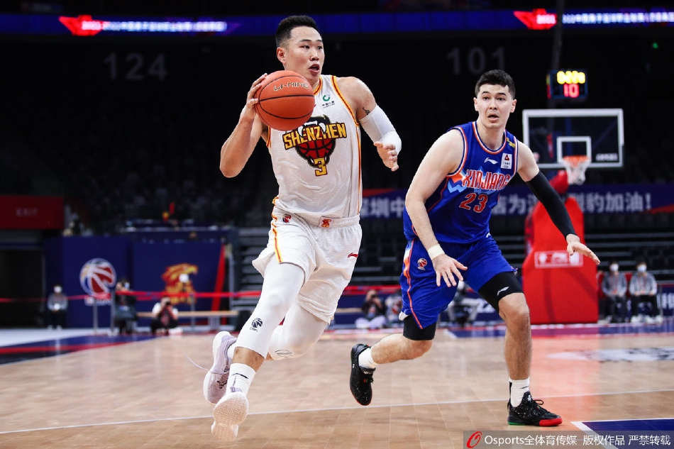 [CBA]深圳115-116新疆 于德豪三分绝杀