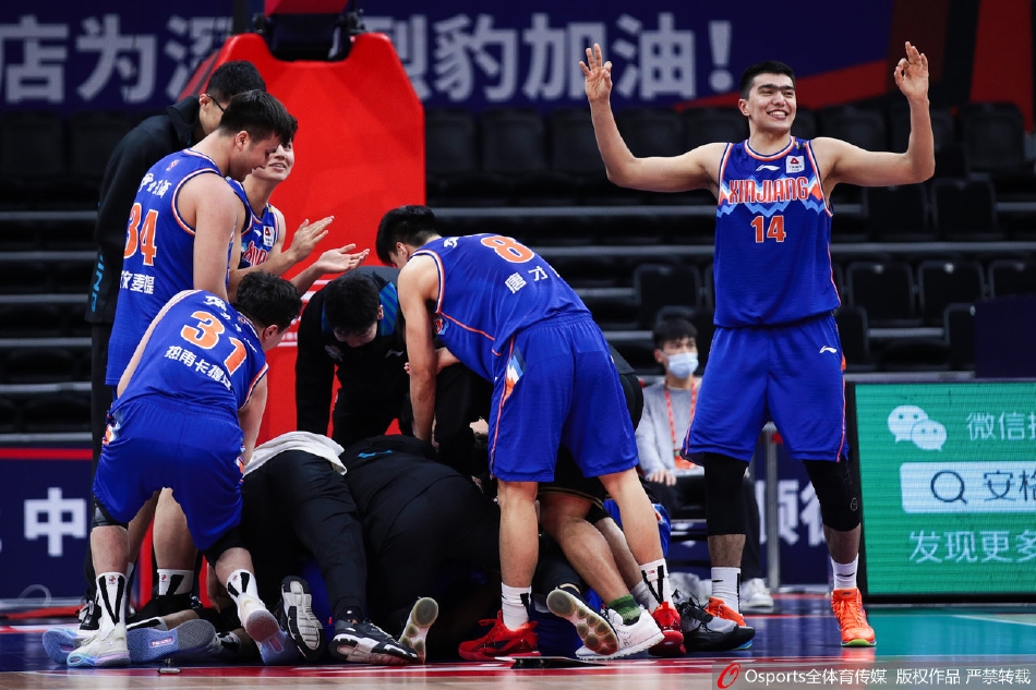 [CBA]深圳115-116新疆 于德豪三分绝杀