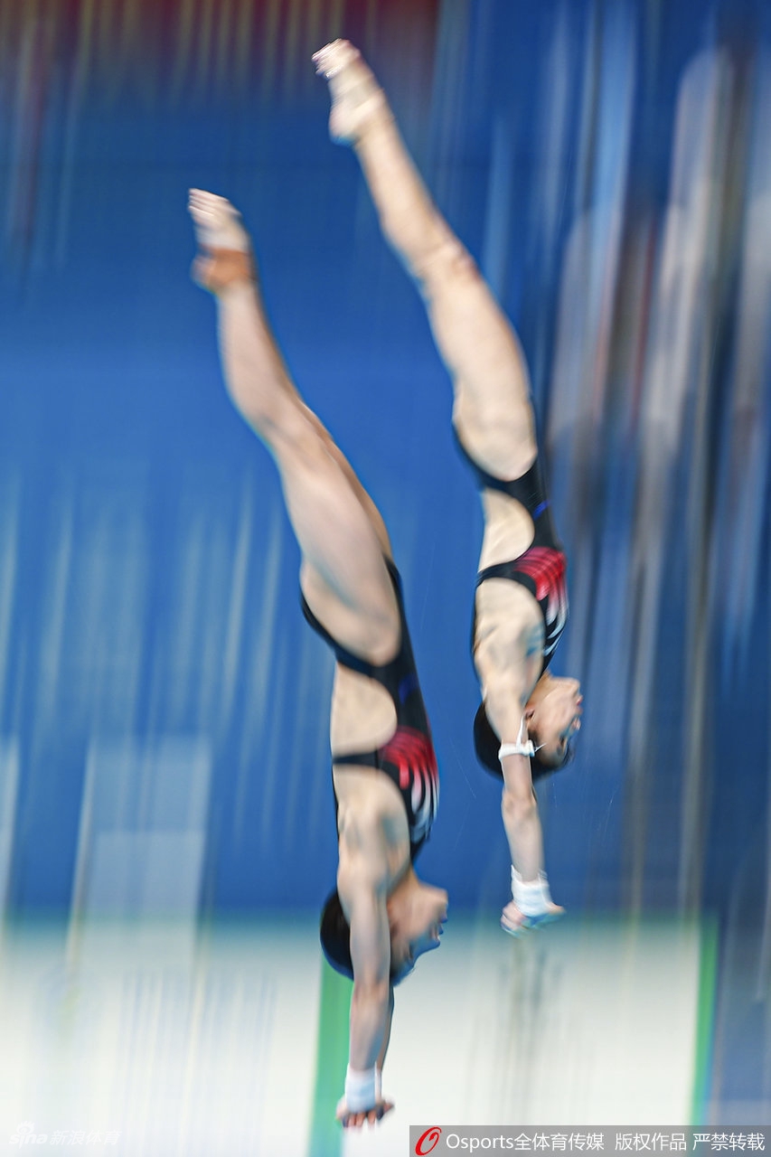 全运跳水双人10米台张家齐/陈芋汐夺冠