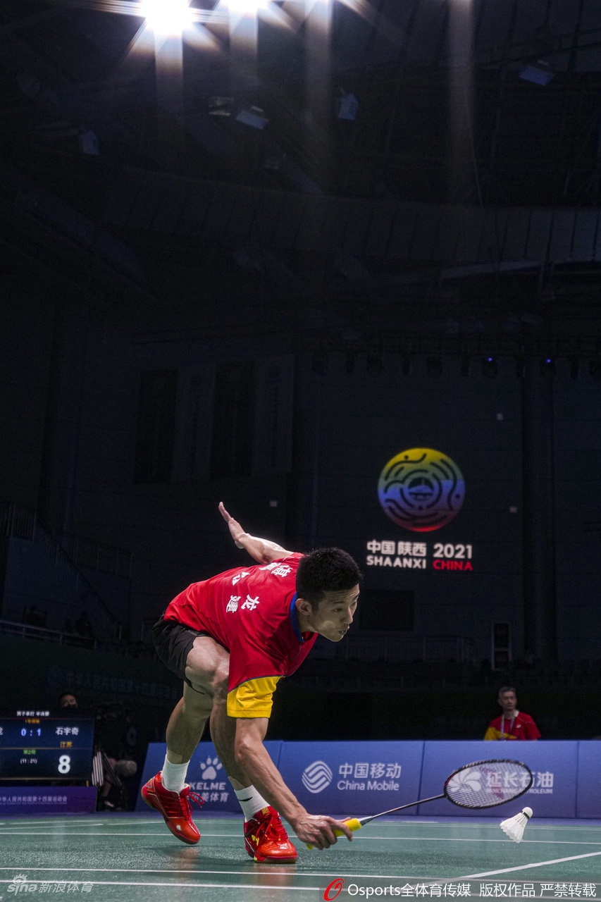 [全运]羽毛球男单半决赛谌龙不敌石宇奇