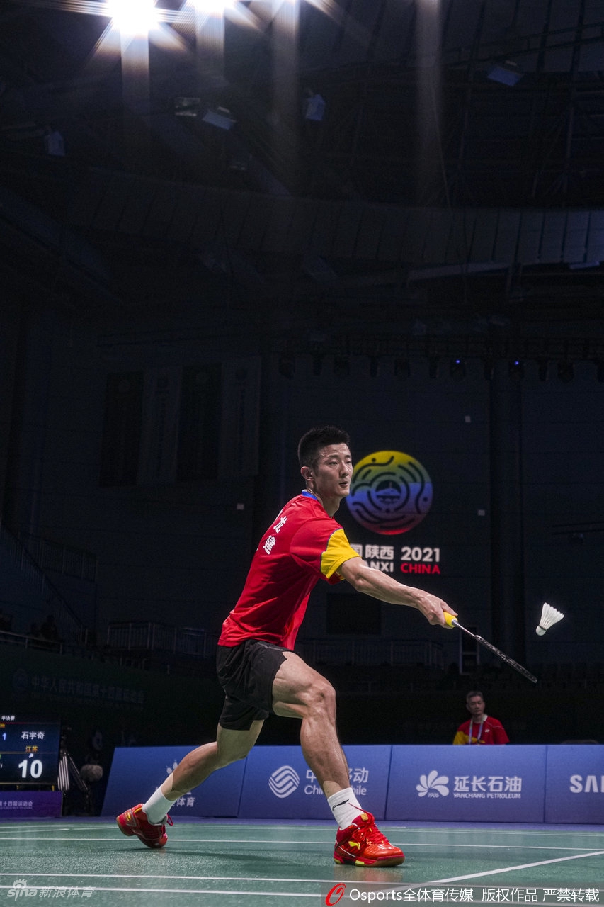 [全运]羽毛球男单半决赛谌龙不敌石宇奇