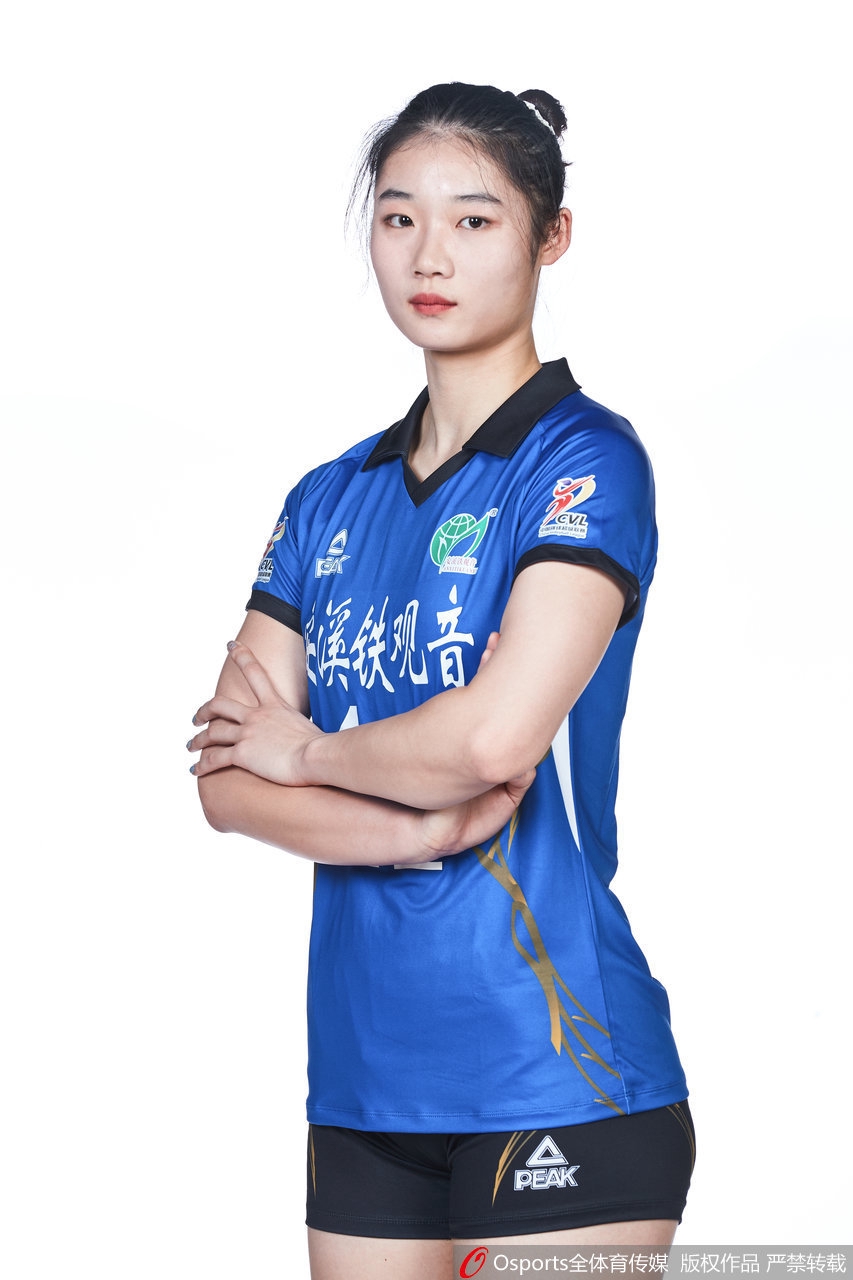 福建女排拍摄排超联赛官方写真