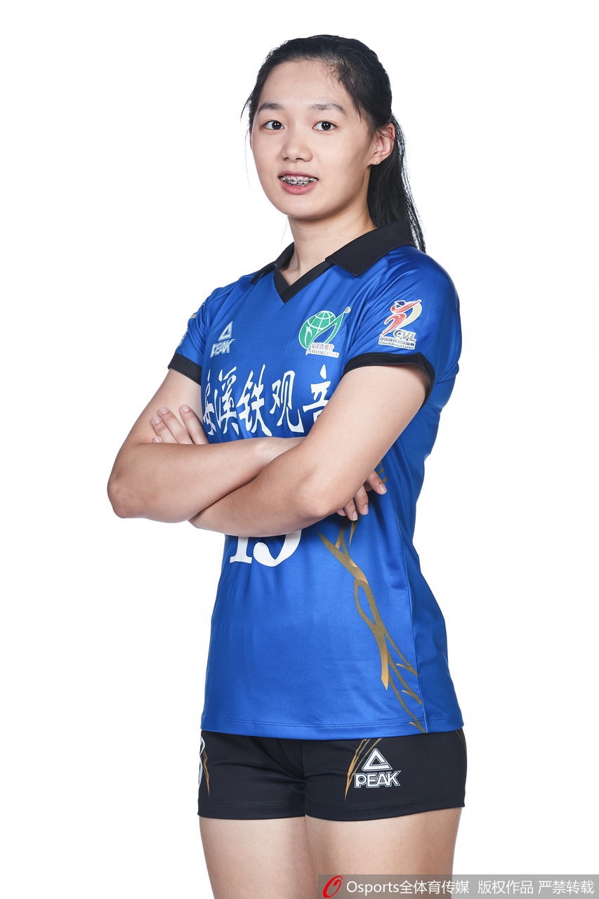 福建女排拍摄排超联赛官方写真