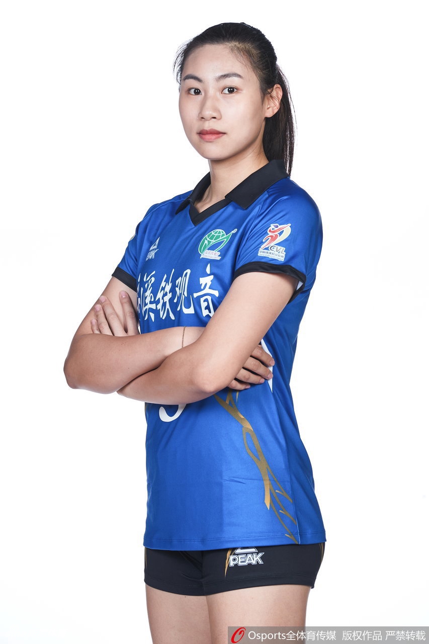 福建女排拍摄排超联赛官方写真