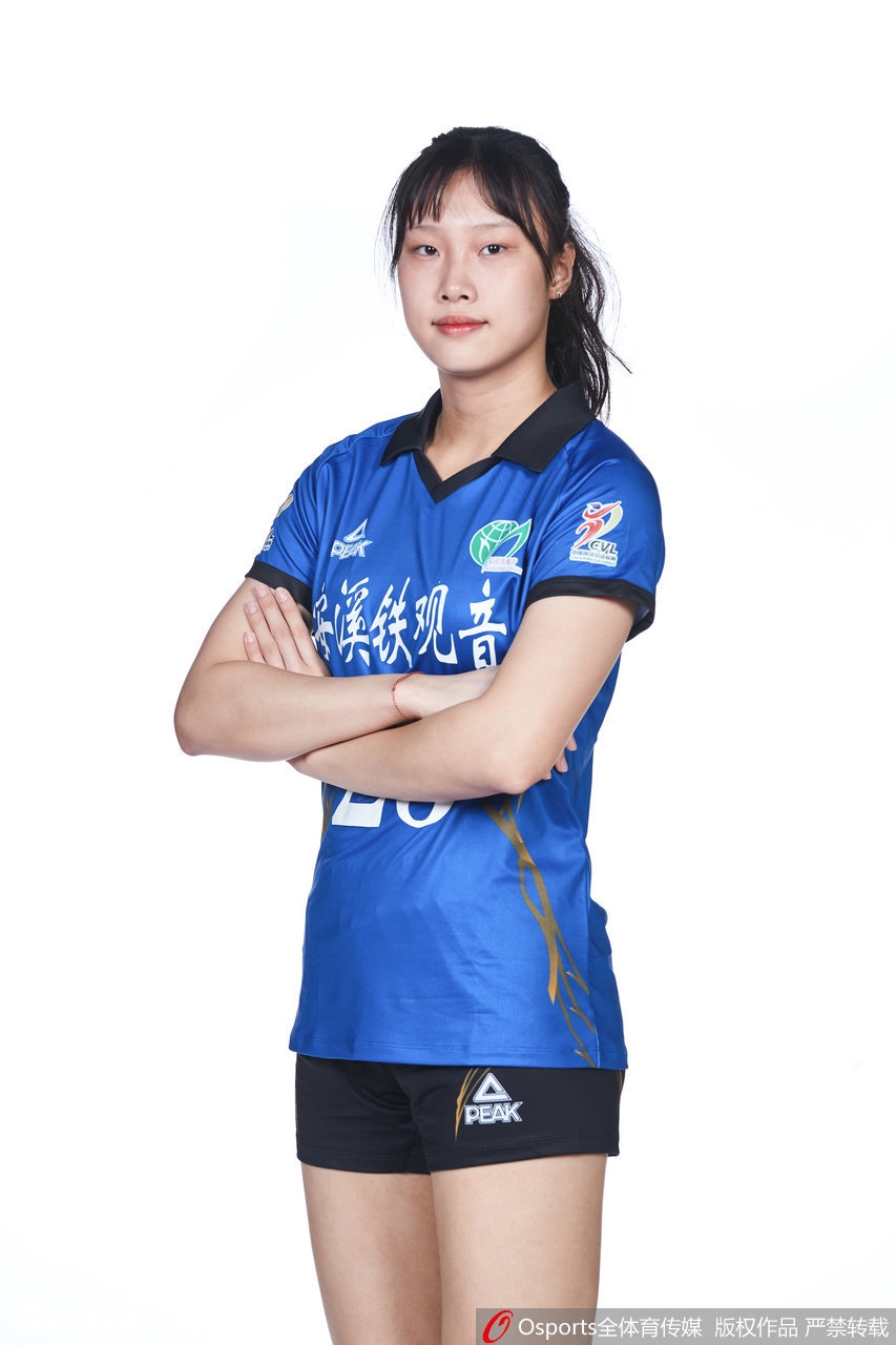 福建女排拍摄排超联赛官方写真