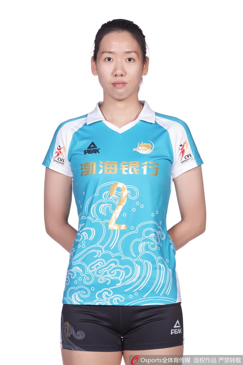 天津女排拍摄排超联赛官方写真