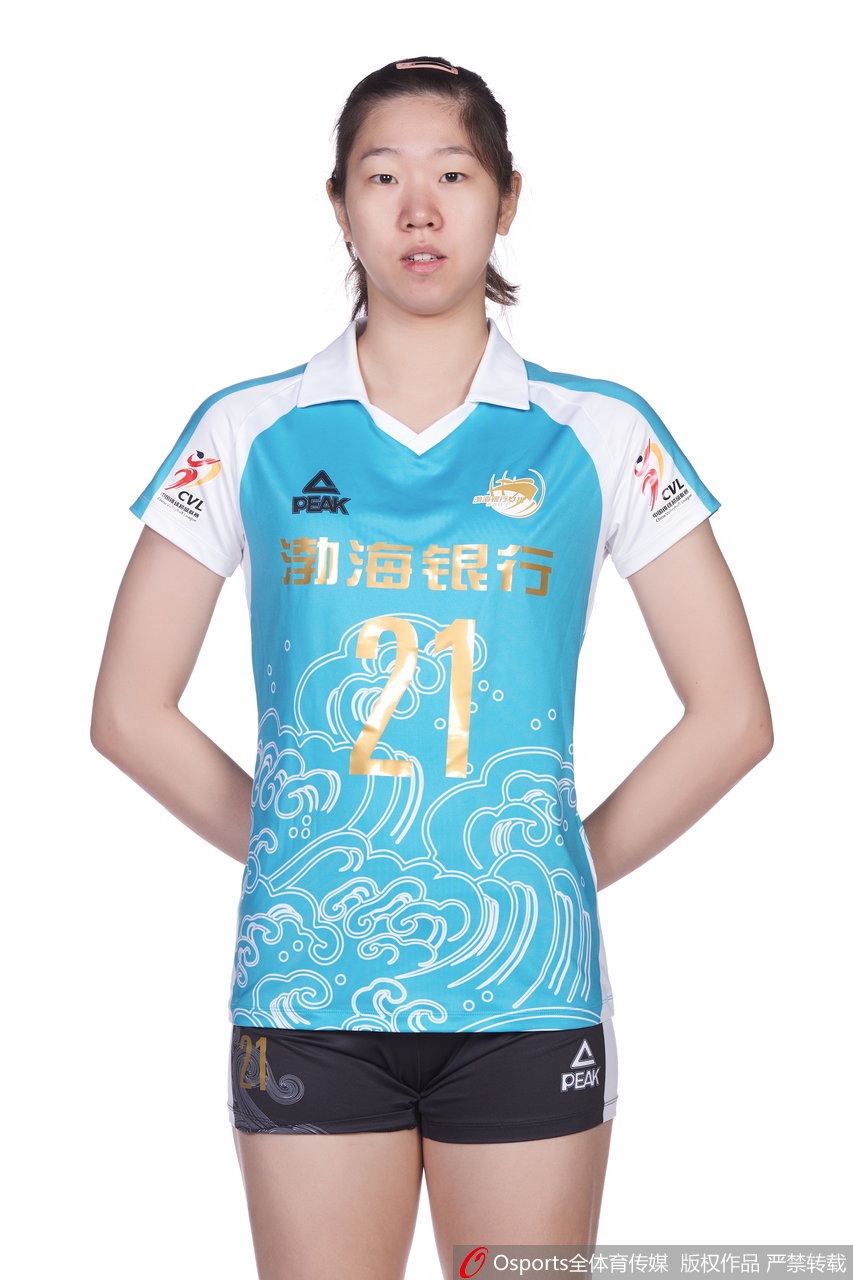 天津女排拍摄排超联赛官方写真