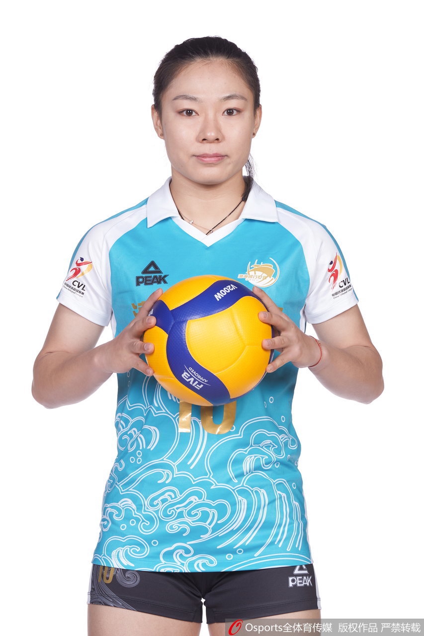 天津女排拍摄排超联赛官方写真