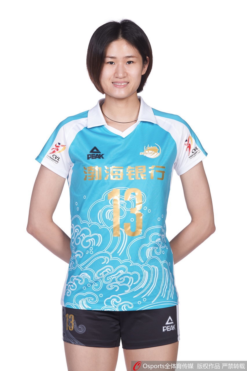 天津女排拍摄排超联赛官方写真