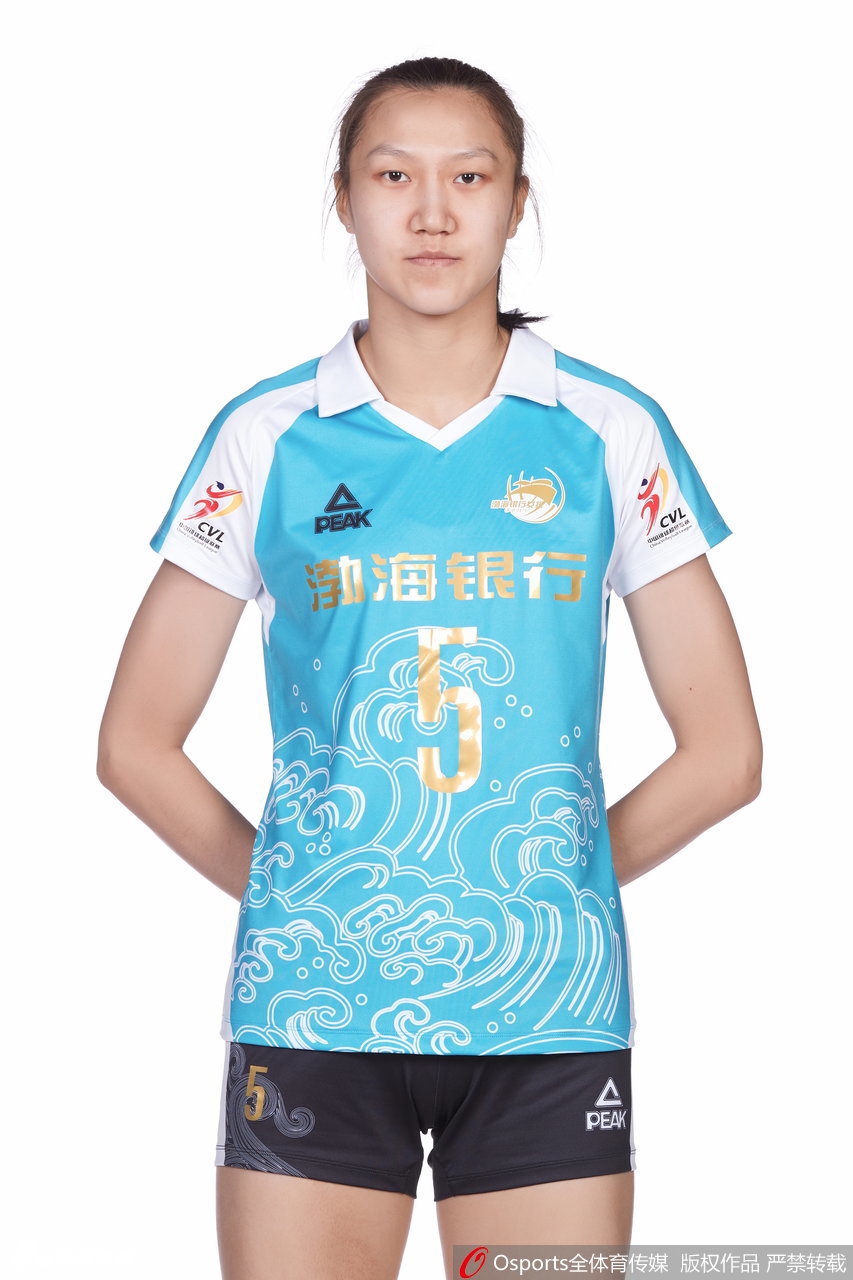 天津女排拍摄排超联赛官方写真