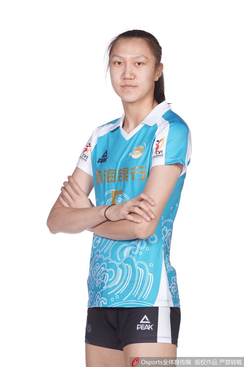 天津女排拍摄排超联赛官方写真