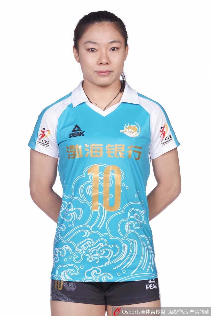 天津女排拍摄排超联赛官方写真