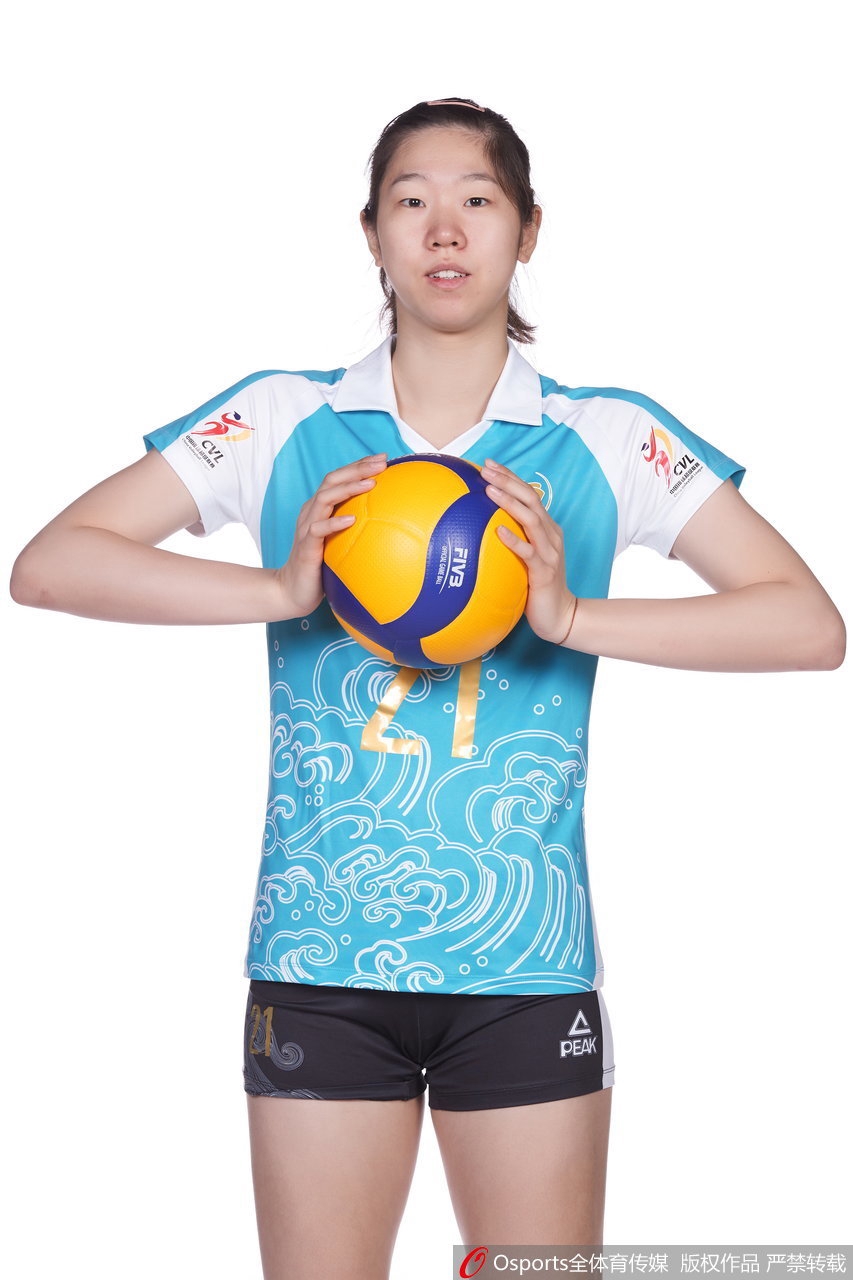 天津女排拍摄排超联赛官方写真