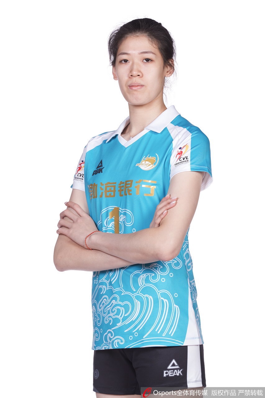 天津女排拍摄排超联赛官方写真
