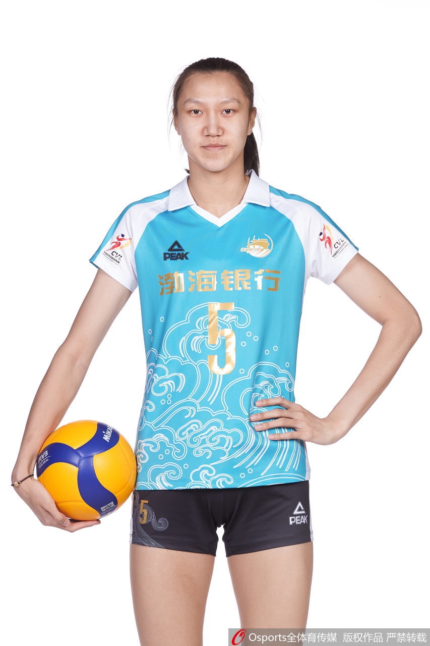 天津女排拍摄排超联赛官方写真