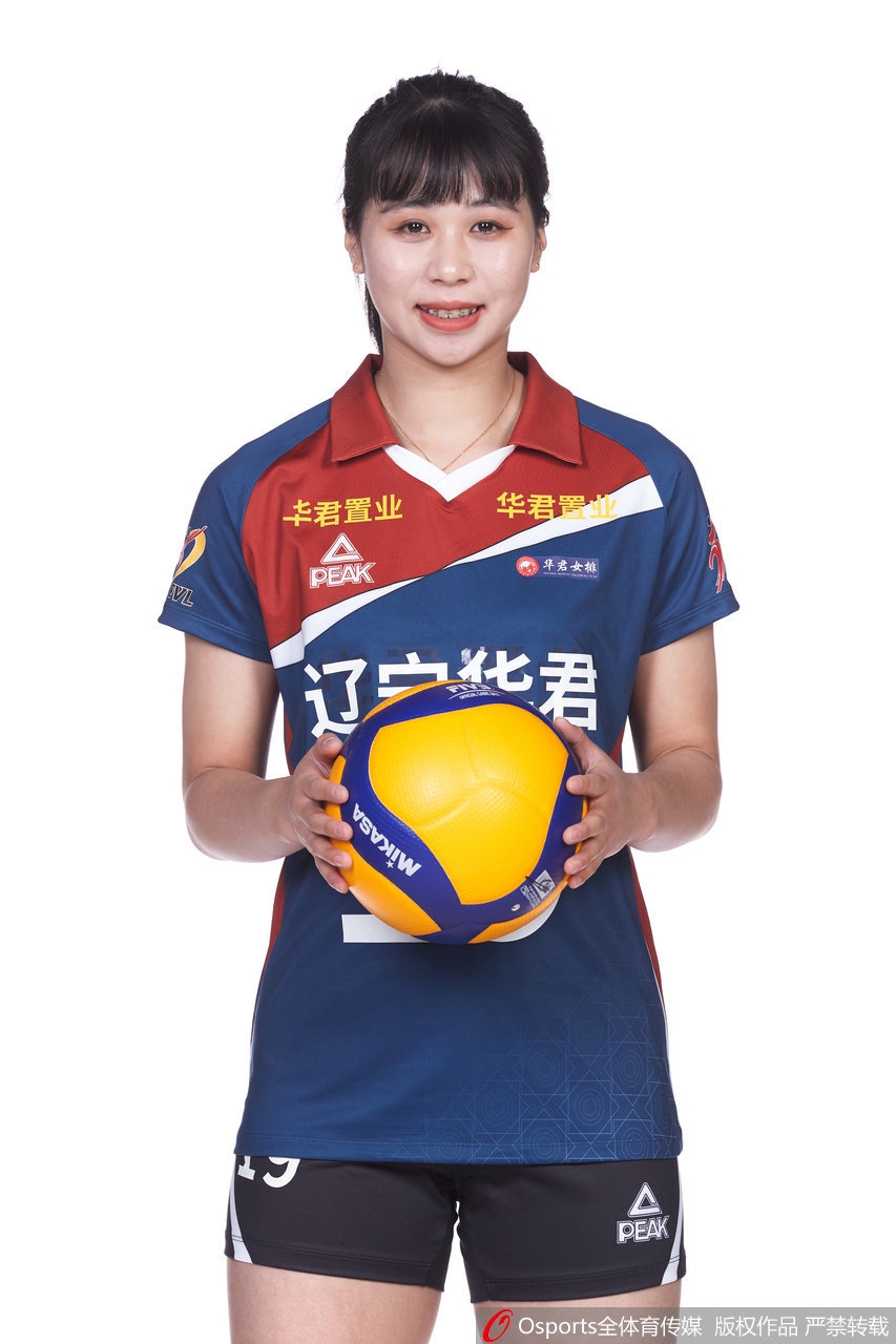 辽宁女排拍摄排超联赛官方写真