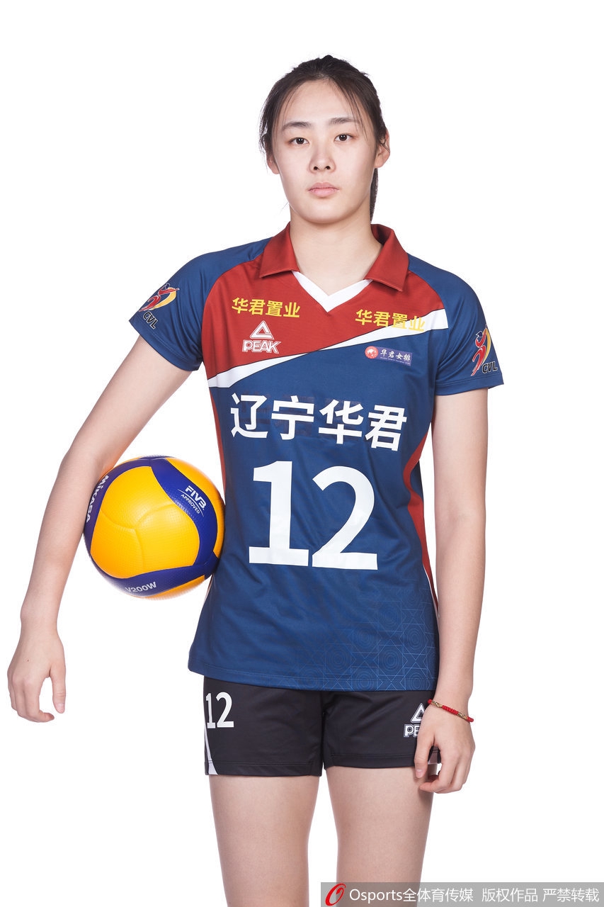 辽宁女排拍摄排超联赛官方写真