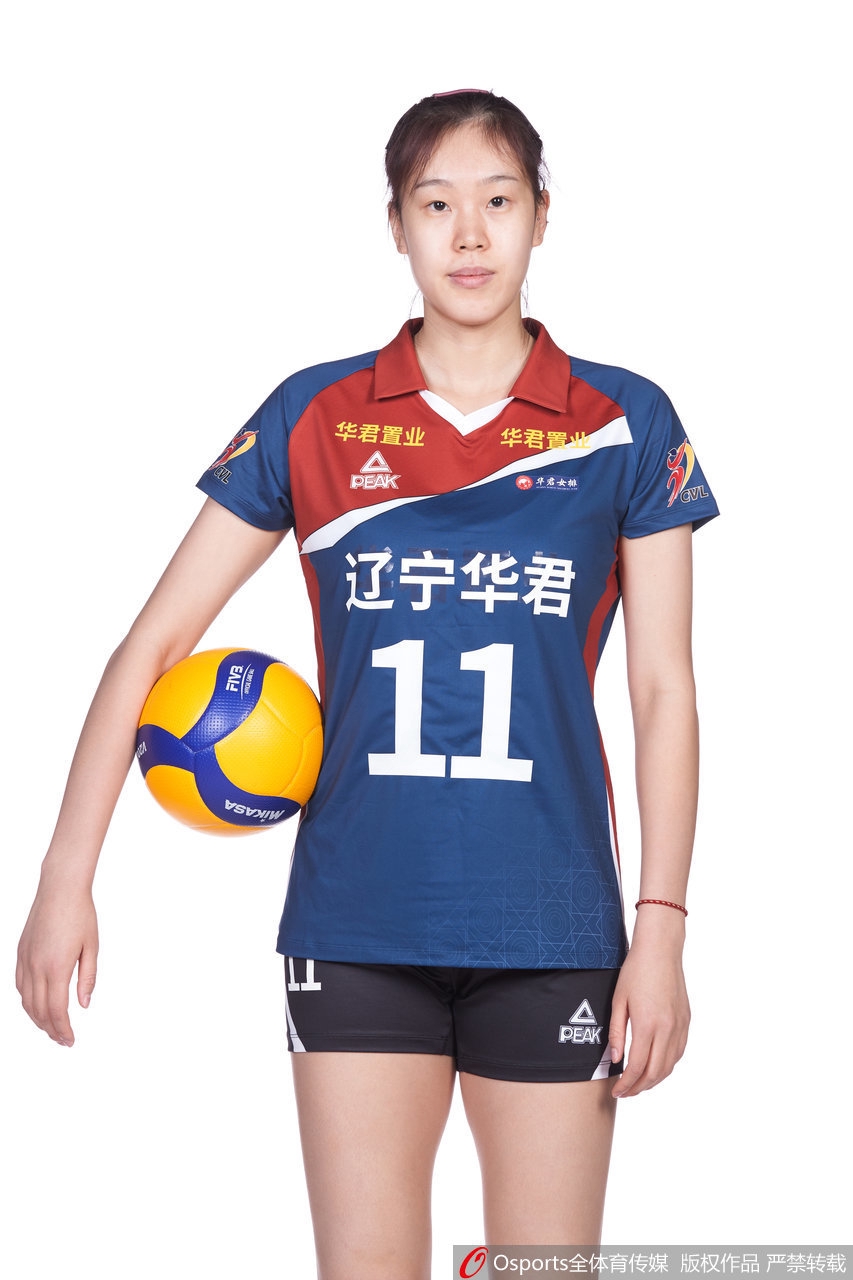 辽宁女排拍摄排超联赛官方写真