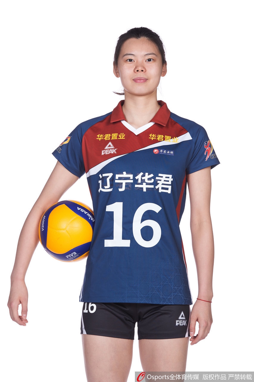 辽宁女排拍摄排超联赛官方写真