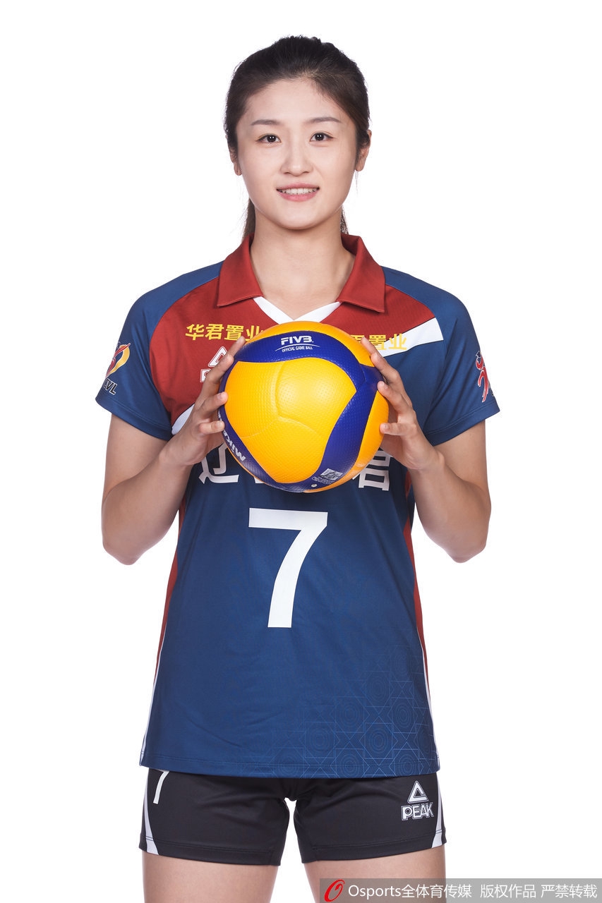 辽宁女排拍摄排超联赛官方写真