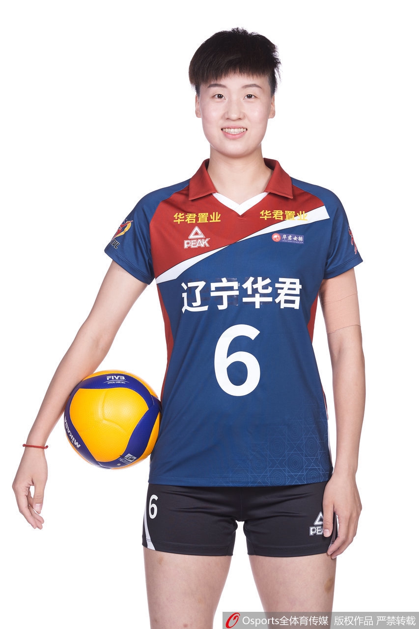 辽宁女排拍摄排超联赛官方写真