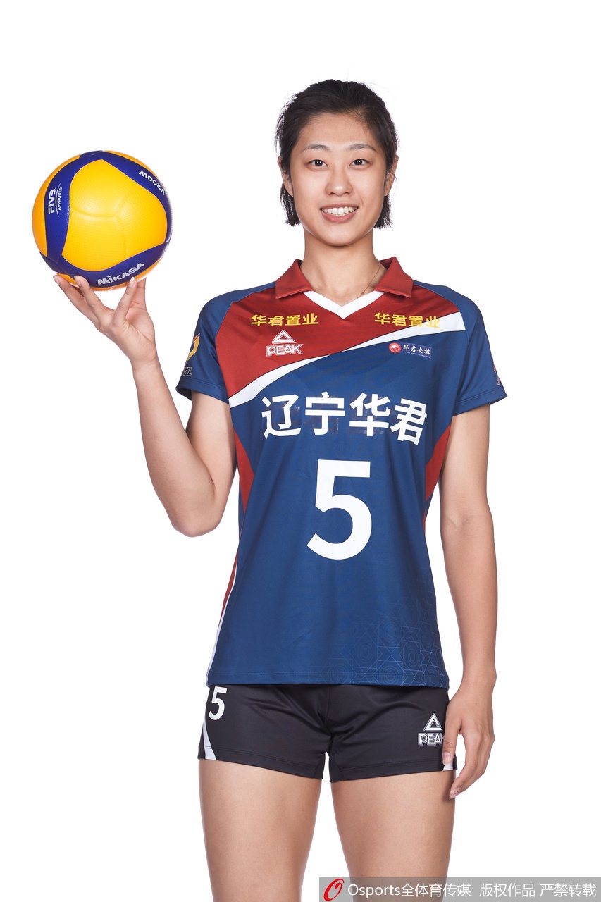 辽宁女排拍摄排超联赛官方写真