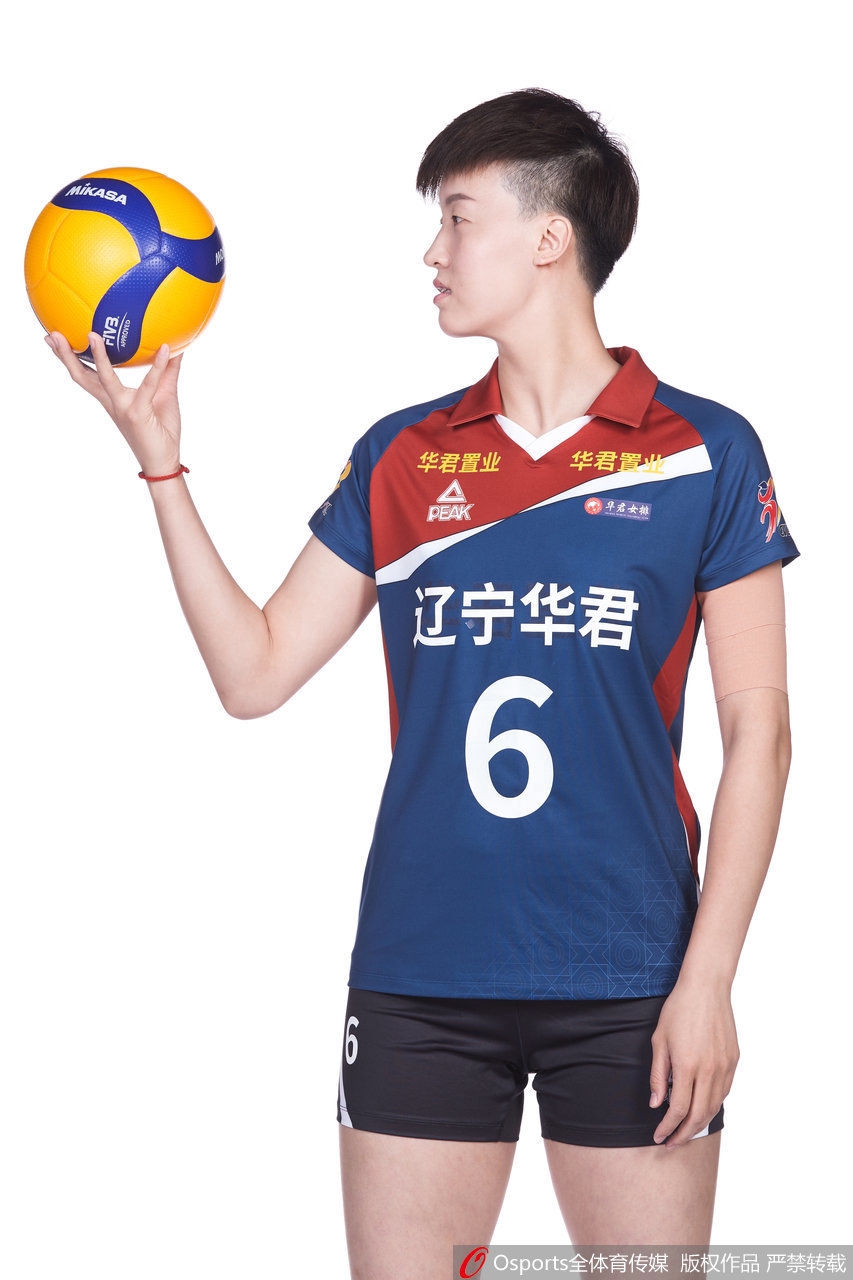 辽宁女排拍摄排超联赛官方写真