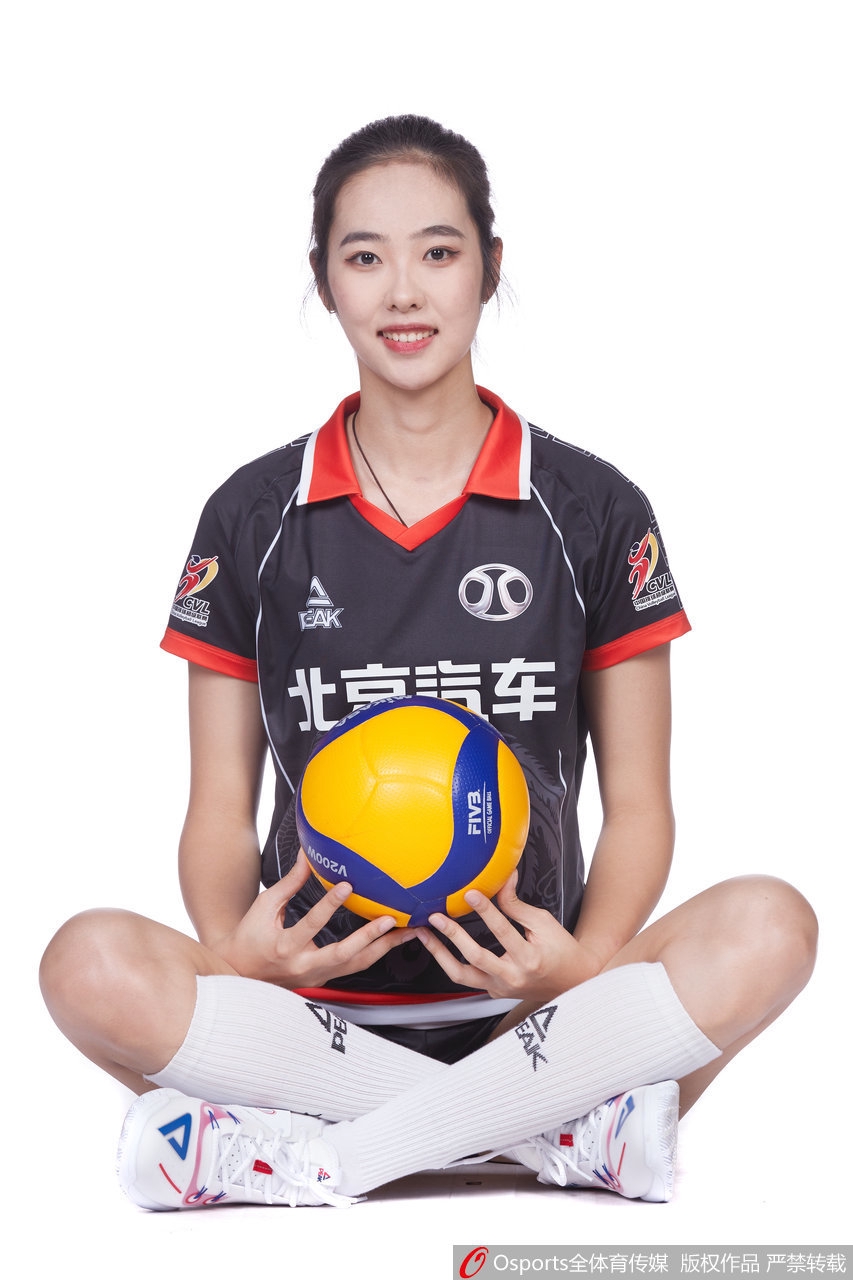 北京女排拍摄排超联赛官方写真