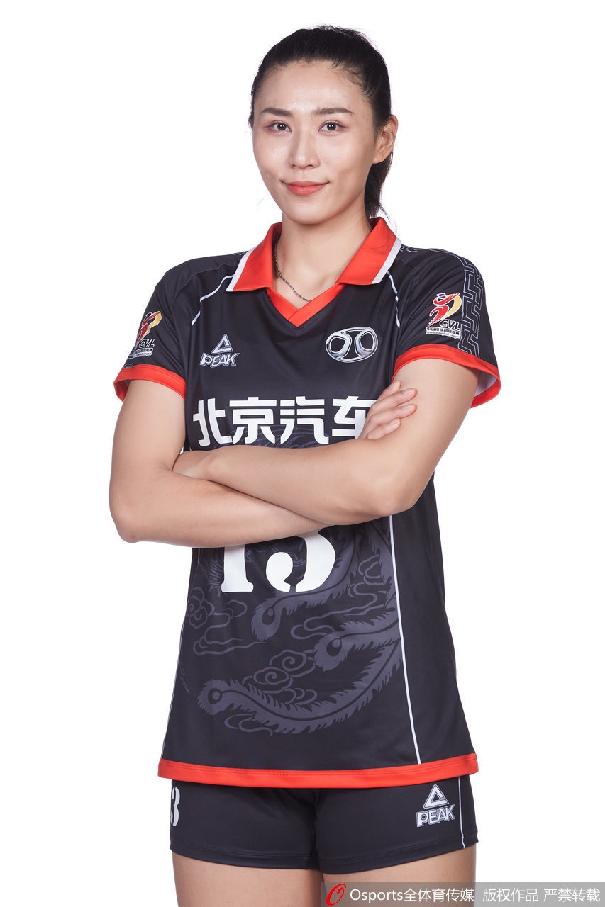 北京女排拍摄排超联赛官方写真
