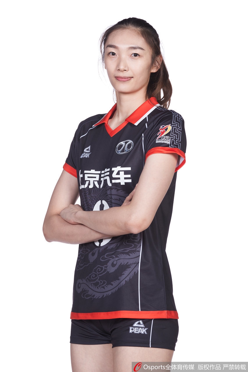 北京女排拍摄排超联赛官方写真