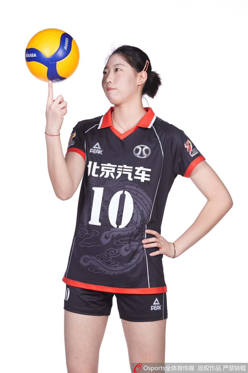 北京女排拍摄排超联赛官方写真