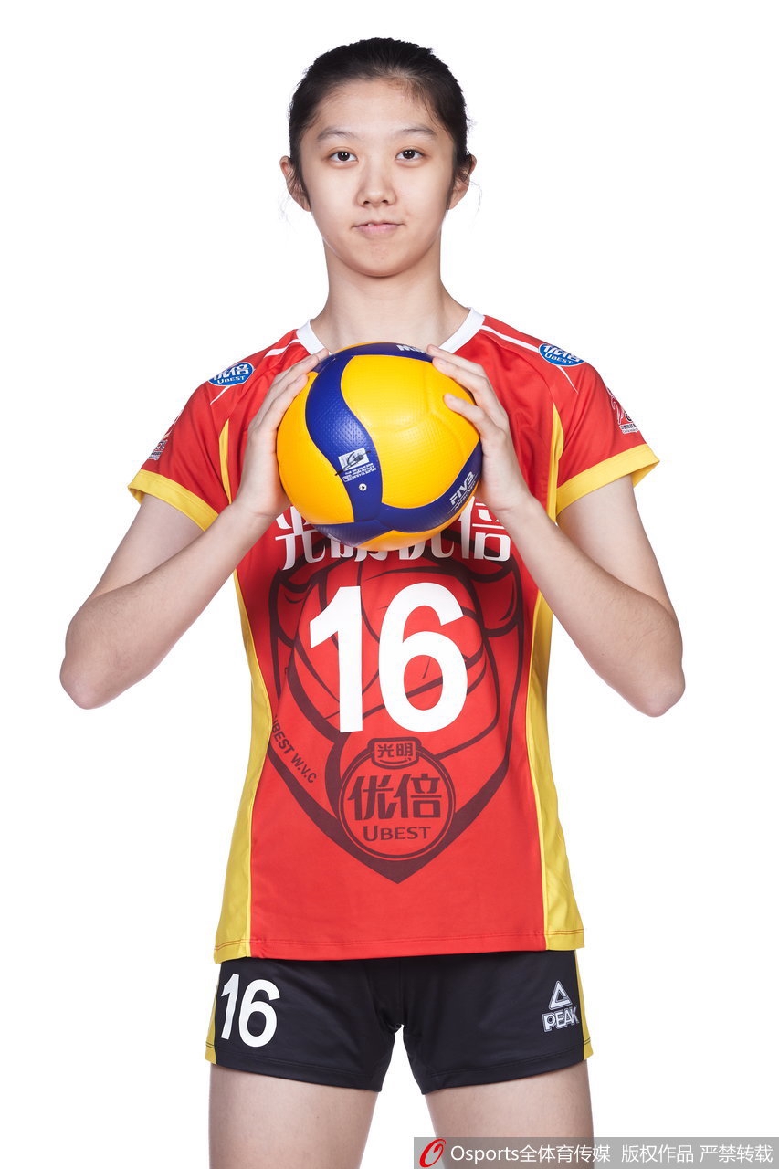 上海女排拍摄排超联赛官方写真
