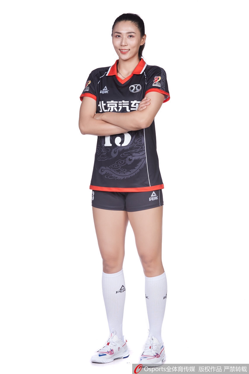 北京女排拍摄排超联赛官方写真