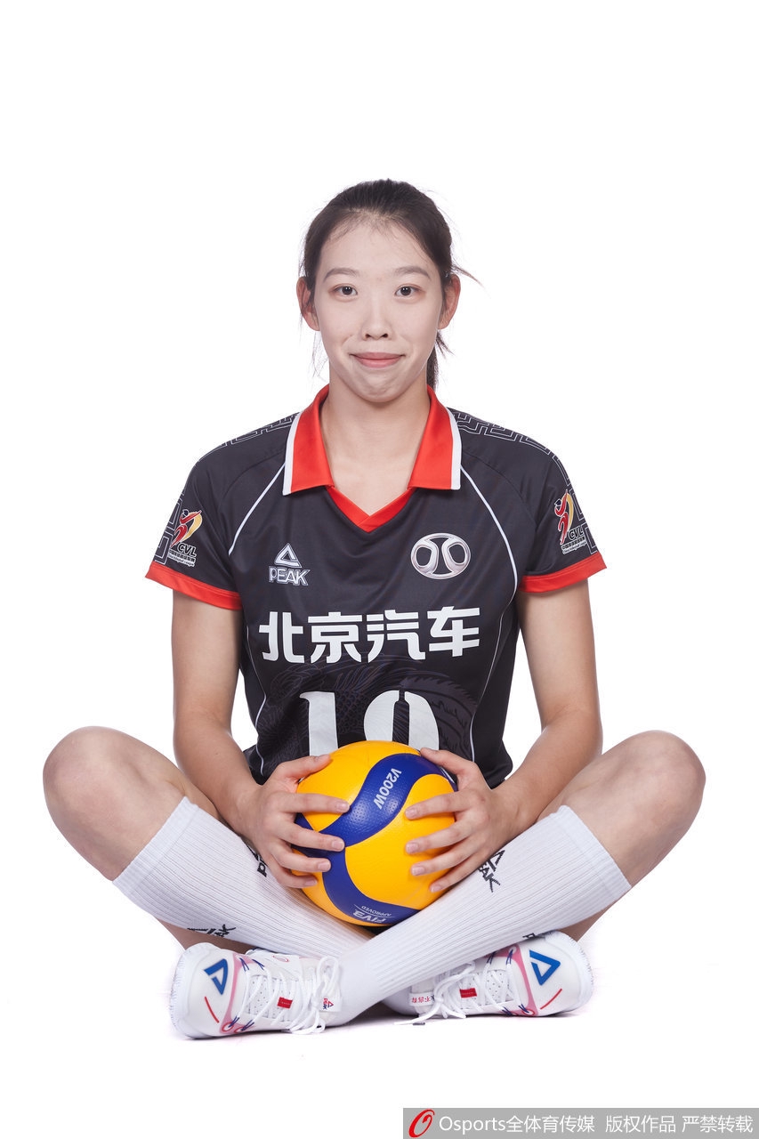 北京女排拍摄排超联赛官方写真
