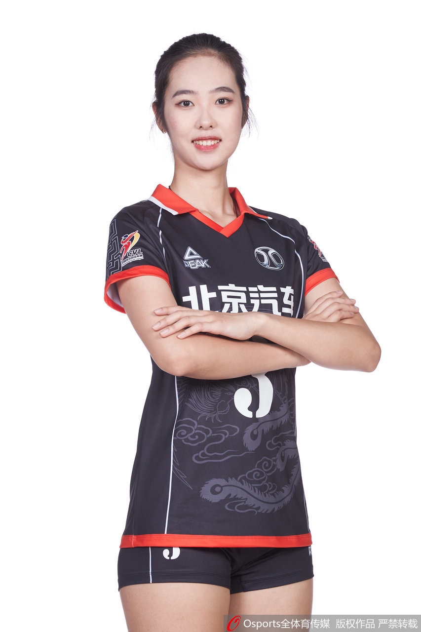 北京女排拍摄排超联赛官方写真