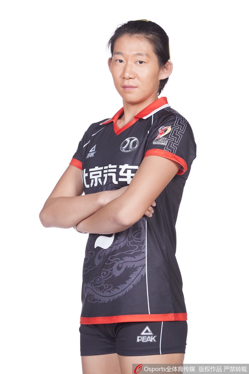 北京女排拍摄排超联赛官方写真