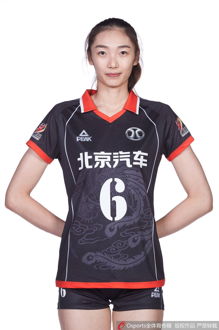 北京女排拍摄排超联赛官方写真