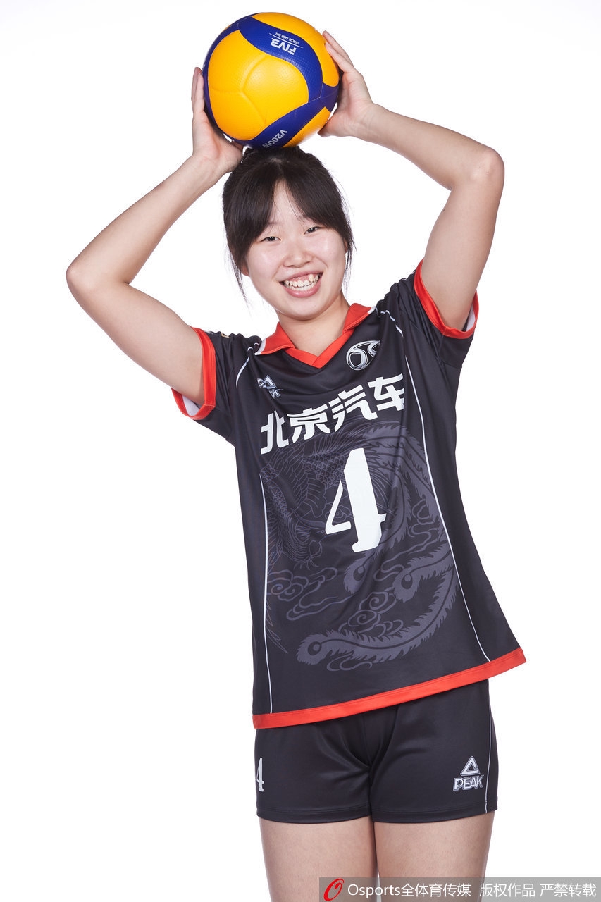 北京女排拍摄排超联赛官方写真