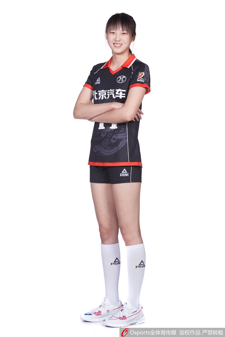 北京女排拍摄排超联赛官方写真