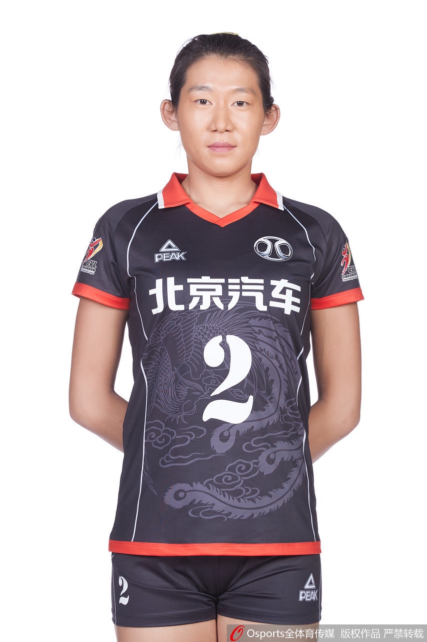 北京女排拍摄排超联赛官方写真