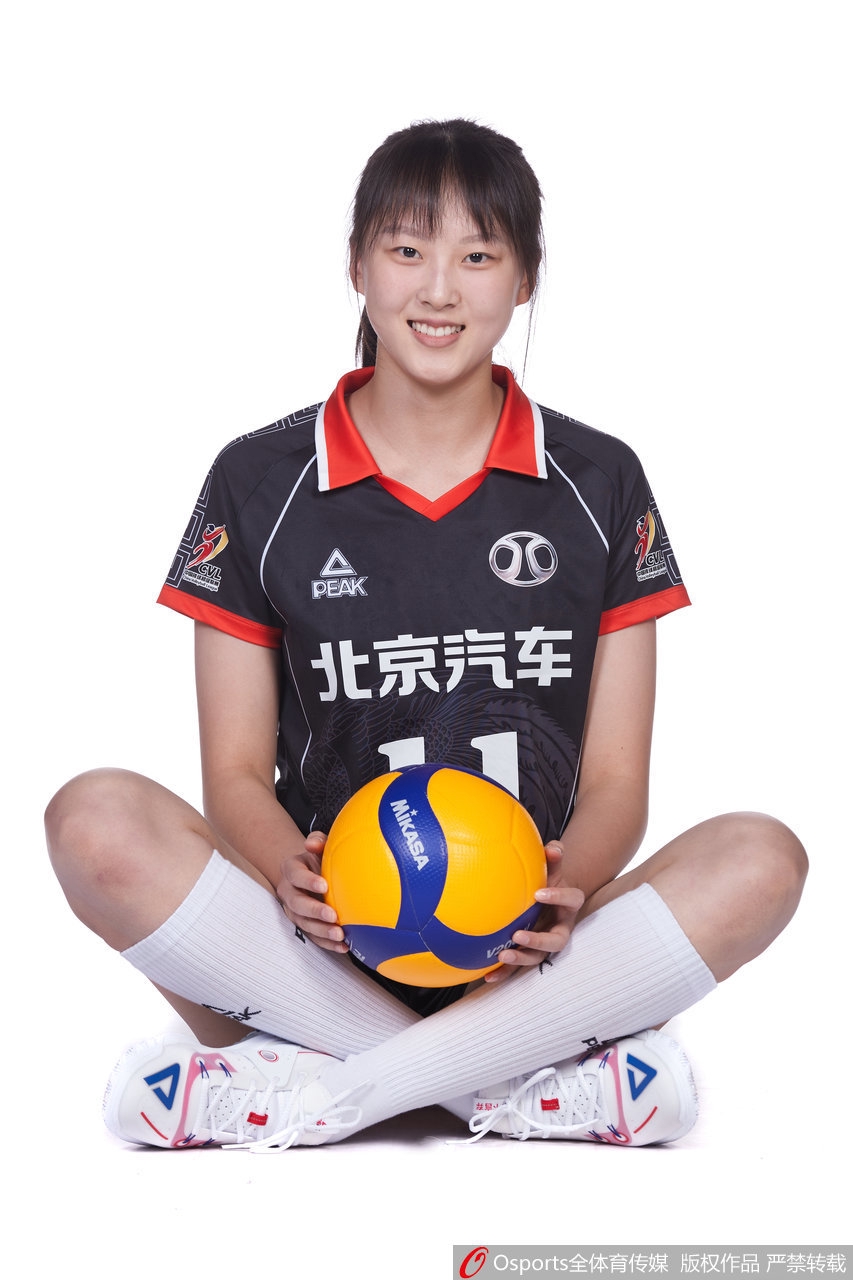 北京女排拍摄排超联赛官方写真
