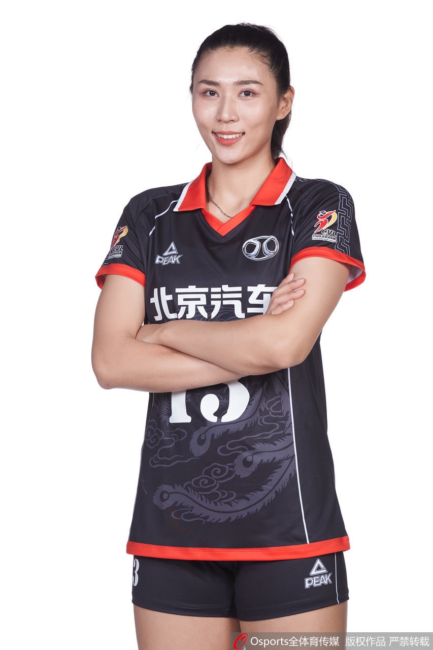 北京女排拍摄排超联赛官方写真