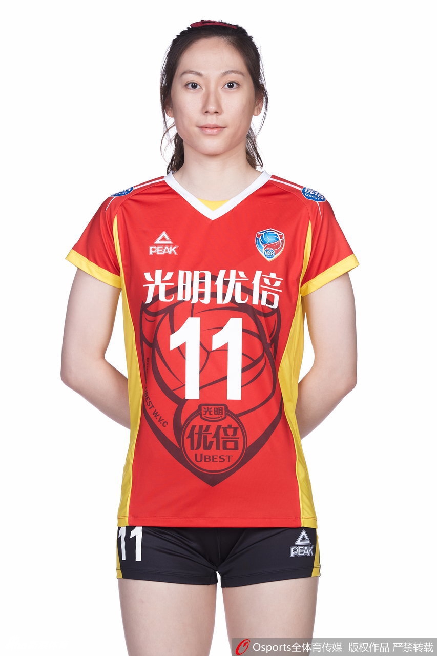 上海女排拍摄排超联赛官方写真