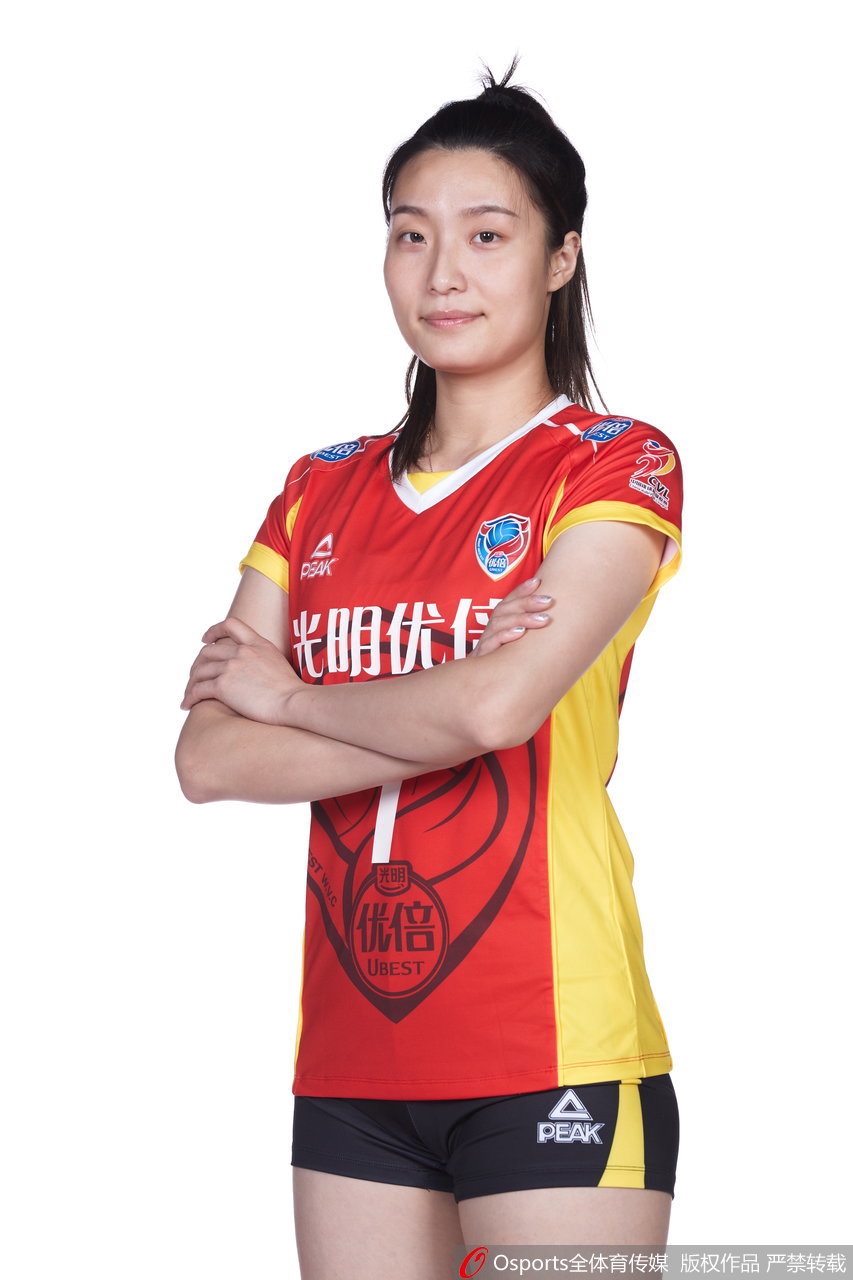 上海女排拍摄排超联赛官方写真